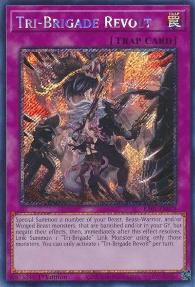 Tri-Brigade Revolt - Platinum Secret Rare