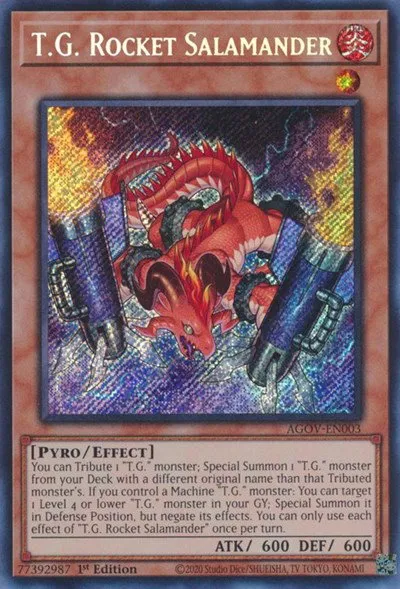 T.G. Rocket Salamander - 1st Edition