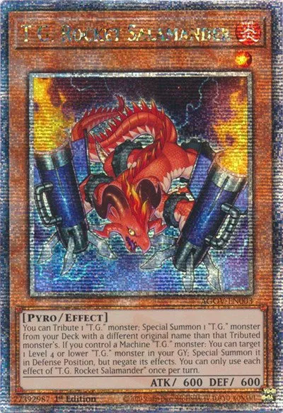 T.G. Rocket Salamander - Quarter Century Secret Rare