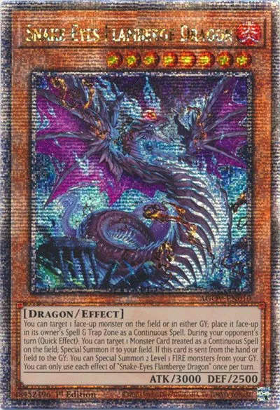 Snake-Eyes Flamberge Dragon - Quarter Century Secret Rare