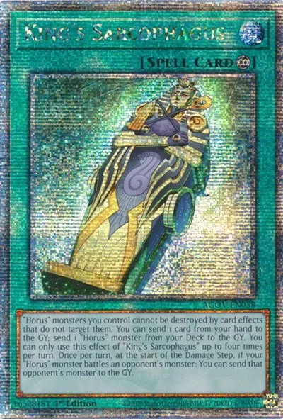 King's Sarcophagus - Quarter Century Secret Rare