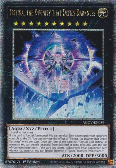 Tistina, the Divinity that Defies Darkness - Quarter Century Secret Rare
