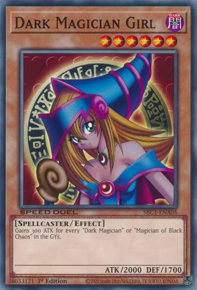 Dark Magician Girl - 1st Edition