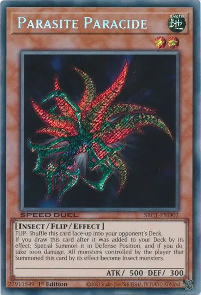 Parasite Paracide - Secret Rare