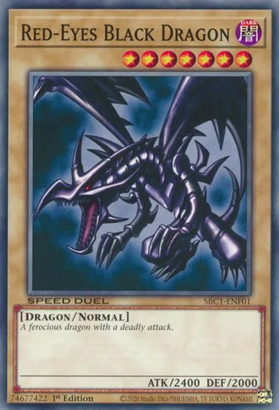 Red-Eyes Black Dragon - 1st Edition