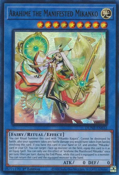 Arahime the Manifested Mikanko - 1st Edition