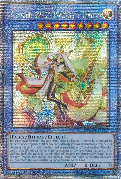 Arahime the Manifested Mikanko - Quarter Century Secret Rare
