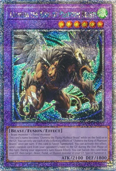 Chimera the King of Phantom Beasts - Quarter Century Secret Rare