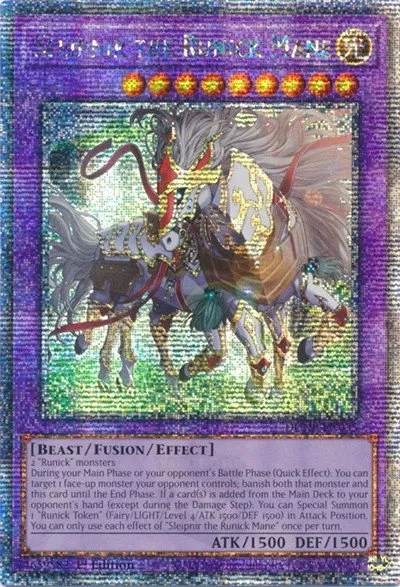 Sleipnir the Runick Mane - Quarter Century Secret Rare