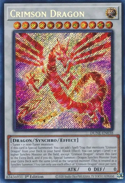 Crimson Dragon - 1st Edition
