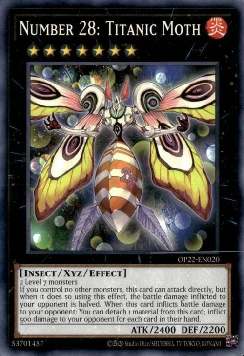 Number 28: Titanic Moth