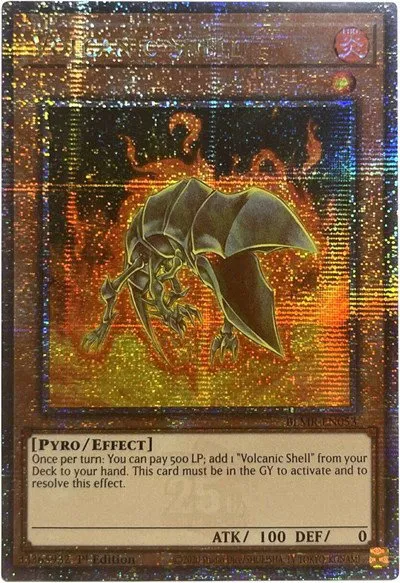 Volcanic Shell - Quarter Century Secret Rare