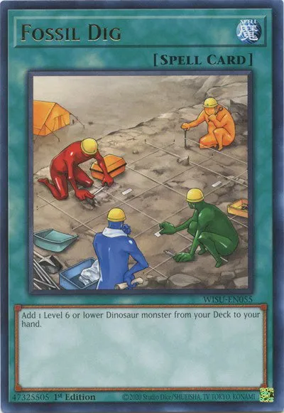 Fossil Dig - 1st Edition