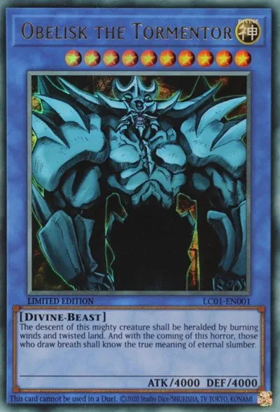 Obelisk the Tormentor - 25th Anniversary Edition