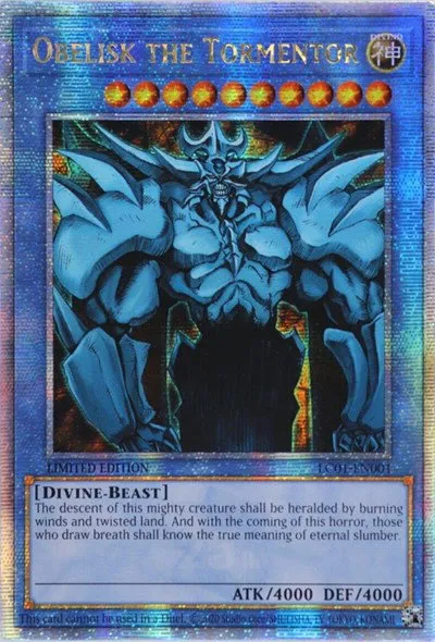 Obelisk the Tormentor - Quarter Century Secret Rare
