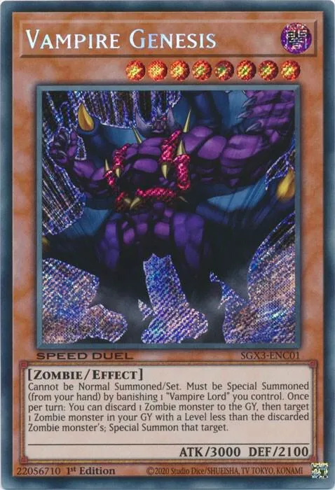 Vampire Genesis - Secret Rare