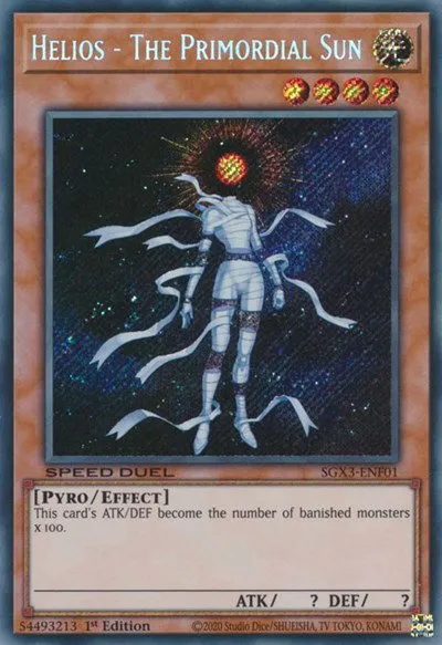 Helios - The Primordial Sun - Secret Rare