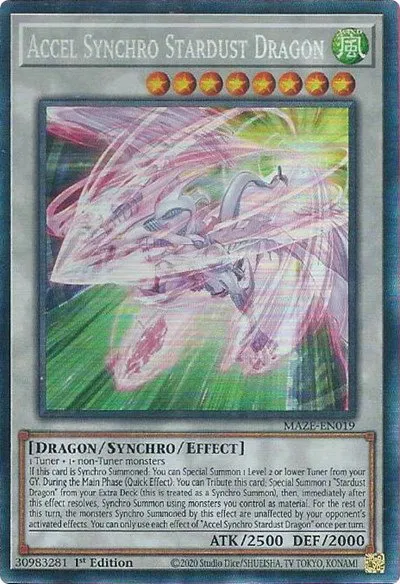Accel Synchro Stardust Dragon - Cr