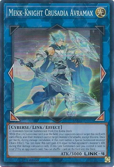 Mekk-Knight Crusadia Avramax - 1st Edition