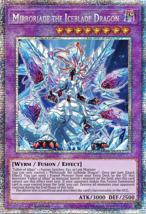Mirrorjade the Iceblade Dragon