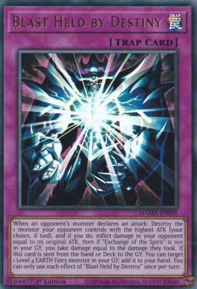 Blast Held by Destiny