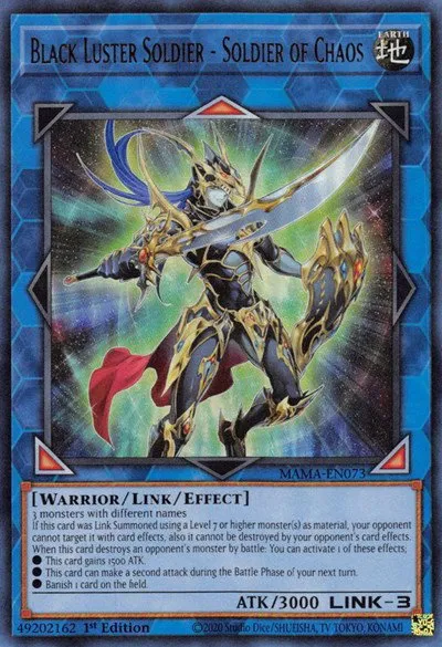 Black Luster Soldier - Soldier of Chaos - 1st Edition