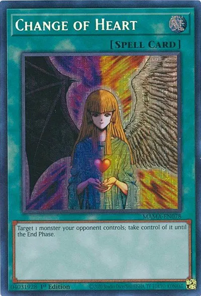 Change of Heart - Secret Pharaoh S Rare