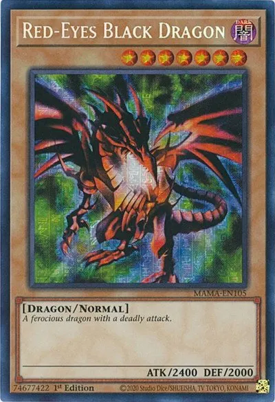 Red-Eyes Black Dragon - Secret Pharaoh S Rare