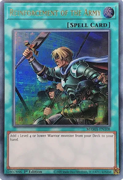 Reinforcement of the Army - Ultra Pharaoh S Rare