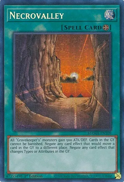 Necrovalley - Secret Pharaoh S Rare