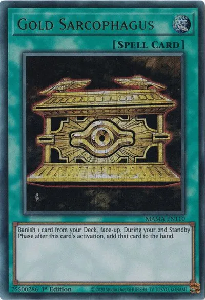 Gold Sarcophagus - Ultra Pharaoh S Rare