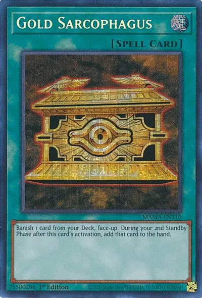 Gold Sarcophagus - Secret Pharaoh S Rare