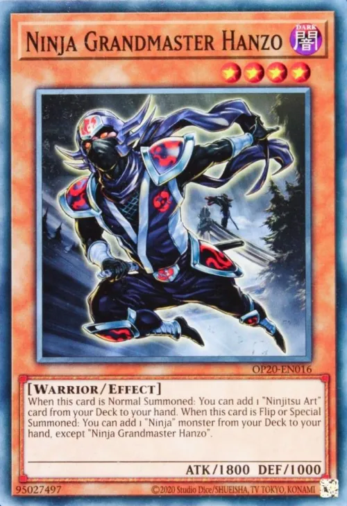 Ninja Grandmaster Hanzo