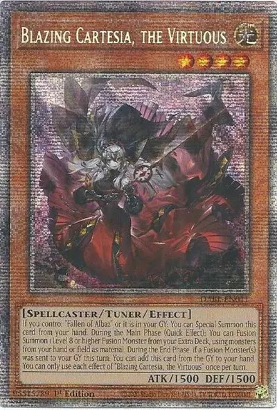 Blazing Cartesia, the Virtuous - Starlight Rare