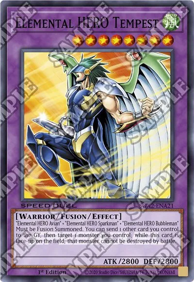 Elemental HERO Tempest - Secret Rare