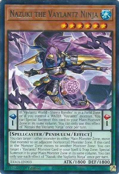 Nazuki the Vaylantz Ninja