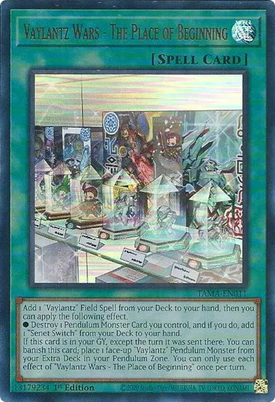 Vaylantz Wars - The Place of Beginning - 1st Edition