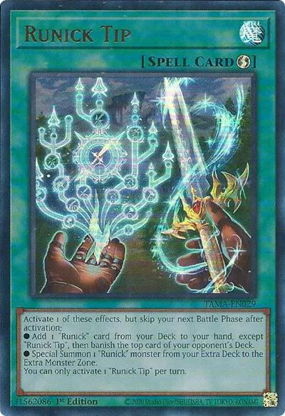 Runick Tip - 1st Edition