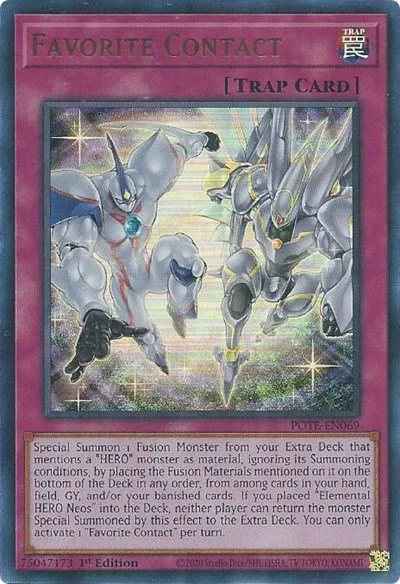 Favorite Contact - 1st Edition