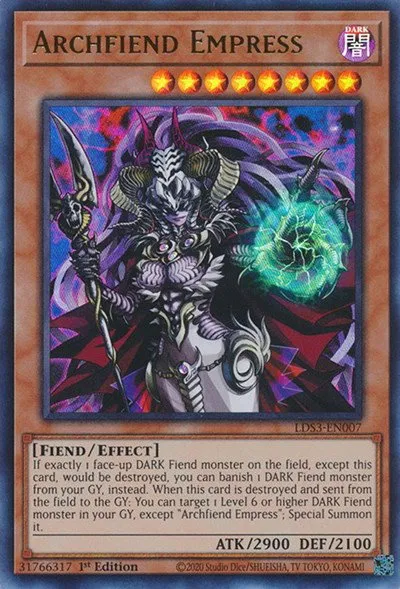 Archfiend Empress - 1st Edition