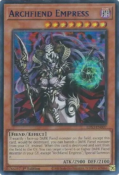 Archfiend Empress - Blue