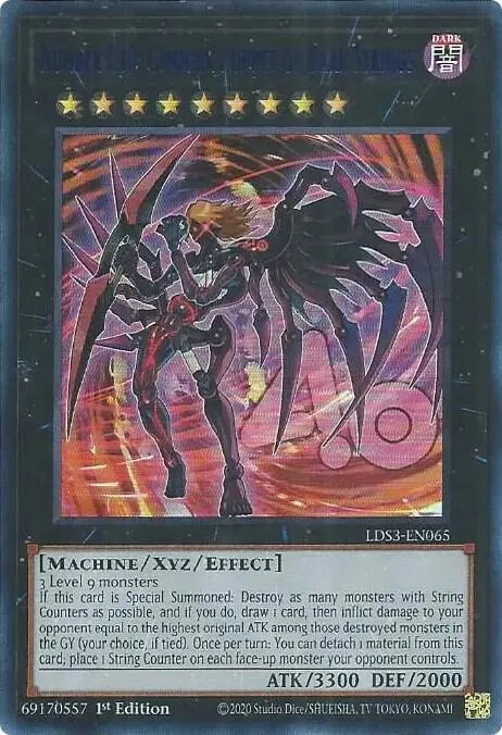 Number C40: Gimmick Puppet of Dark Strings - Blue