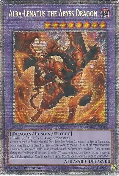 Alba-Lenatus the Abyss Dragon - Starlight Rare