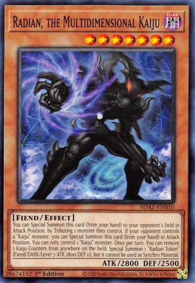 Radian, the Multidimensional Kaiju