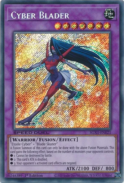 Cyber Blader - Secret Rare