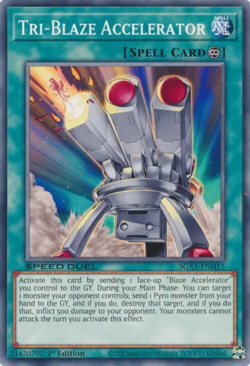 Tri-Blaze Accelerator
