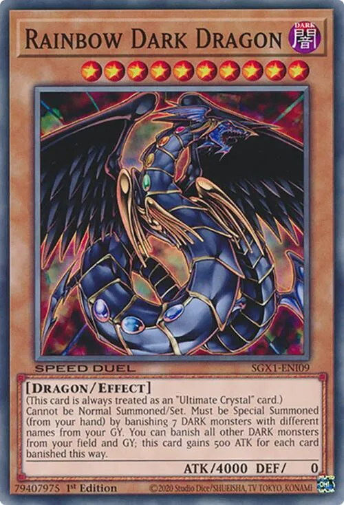 Rainbow Dark Dragon