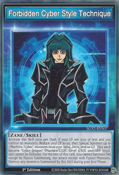 Forbidden Cyber Style Technique