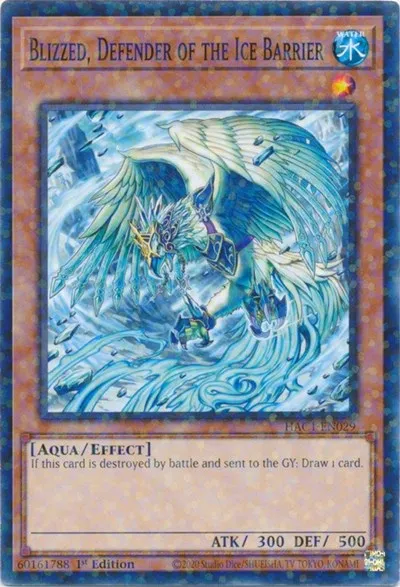Blizzed, Defender of the Ice Barrier - Duel Terminal