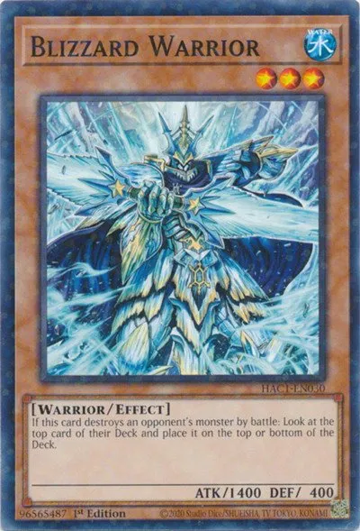 Blizzard Warrior - Duel Terminal